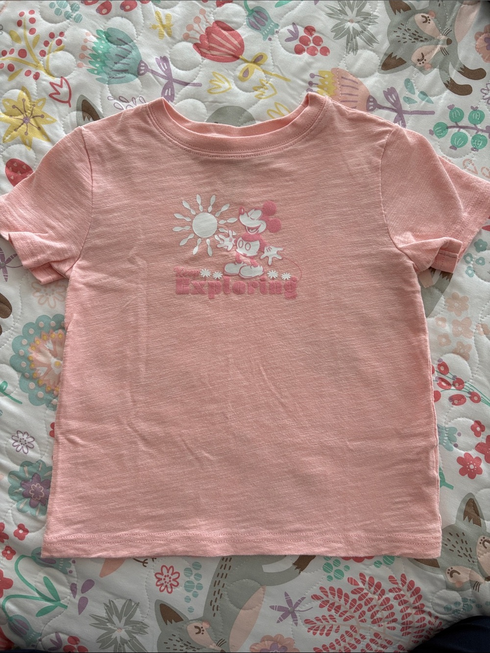 Janie and Jack Disney linen blend Coral / pinkish 4